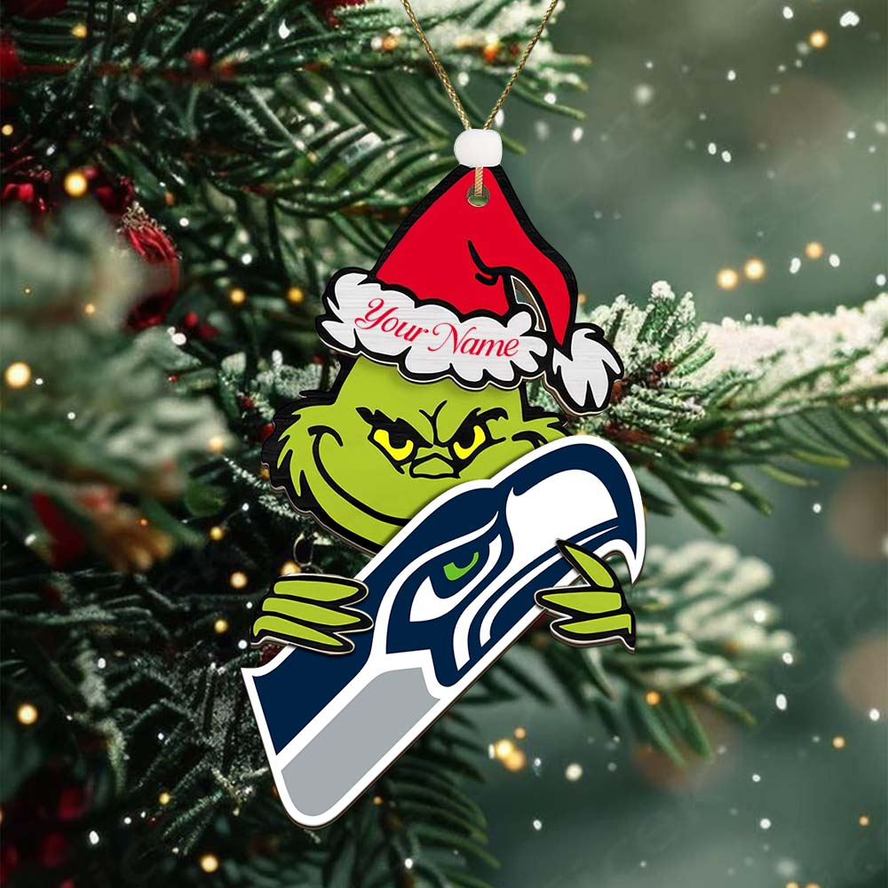 SS NFL x Grin Christmas Ornament DDT HLP