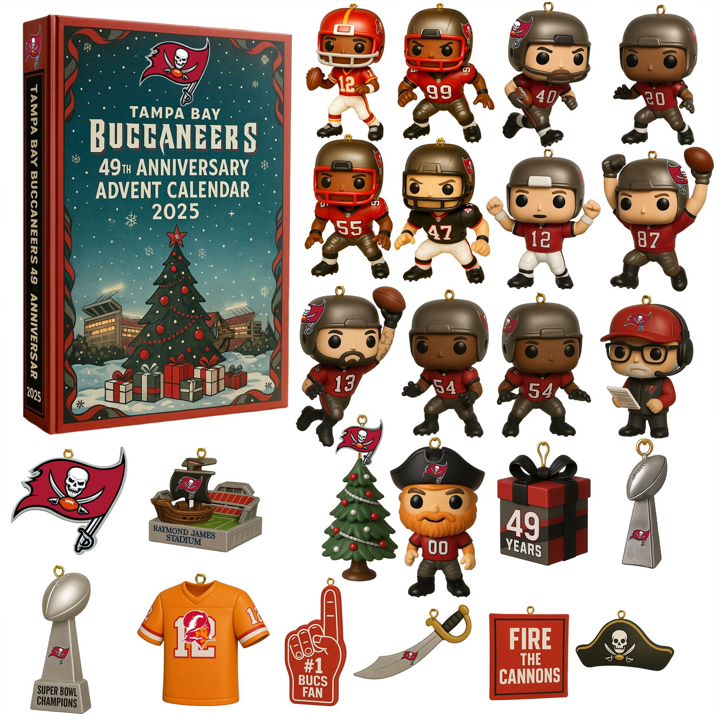 TB x NFL Anniversary Advent Calendar DATND TANTD