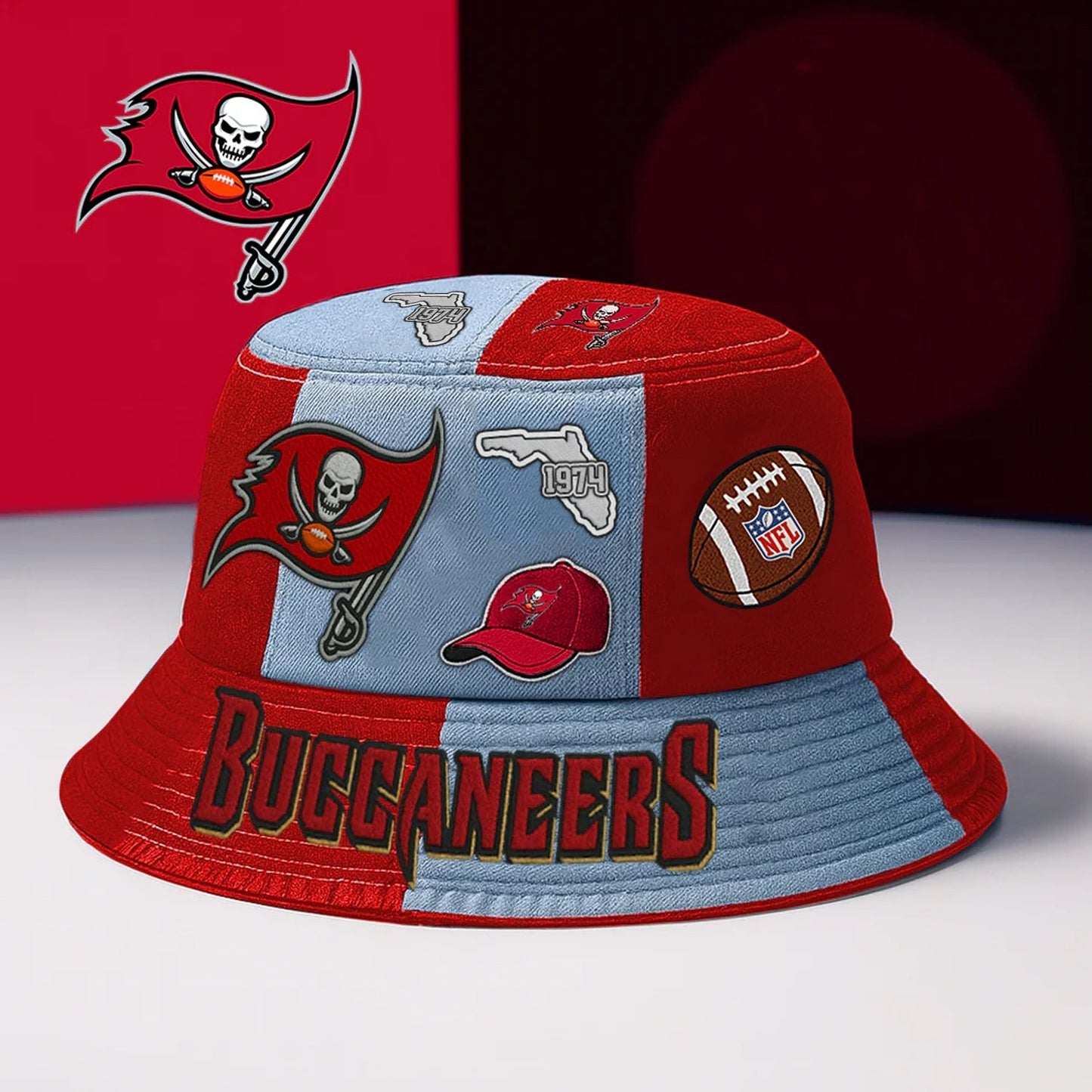 TB x NFL BUCKET HAT TUANND NHM