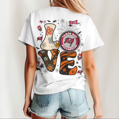 TB x NFL Halloween Bow 3D Shirt 0409 DatND DVT