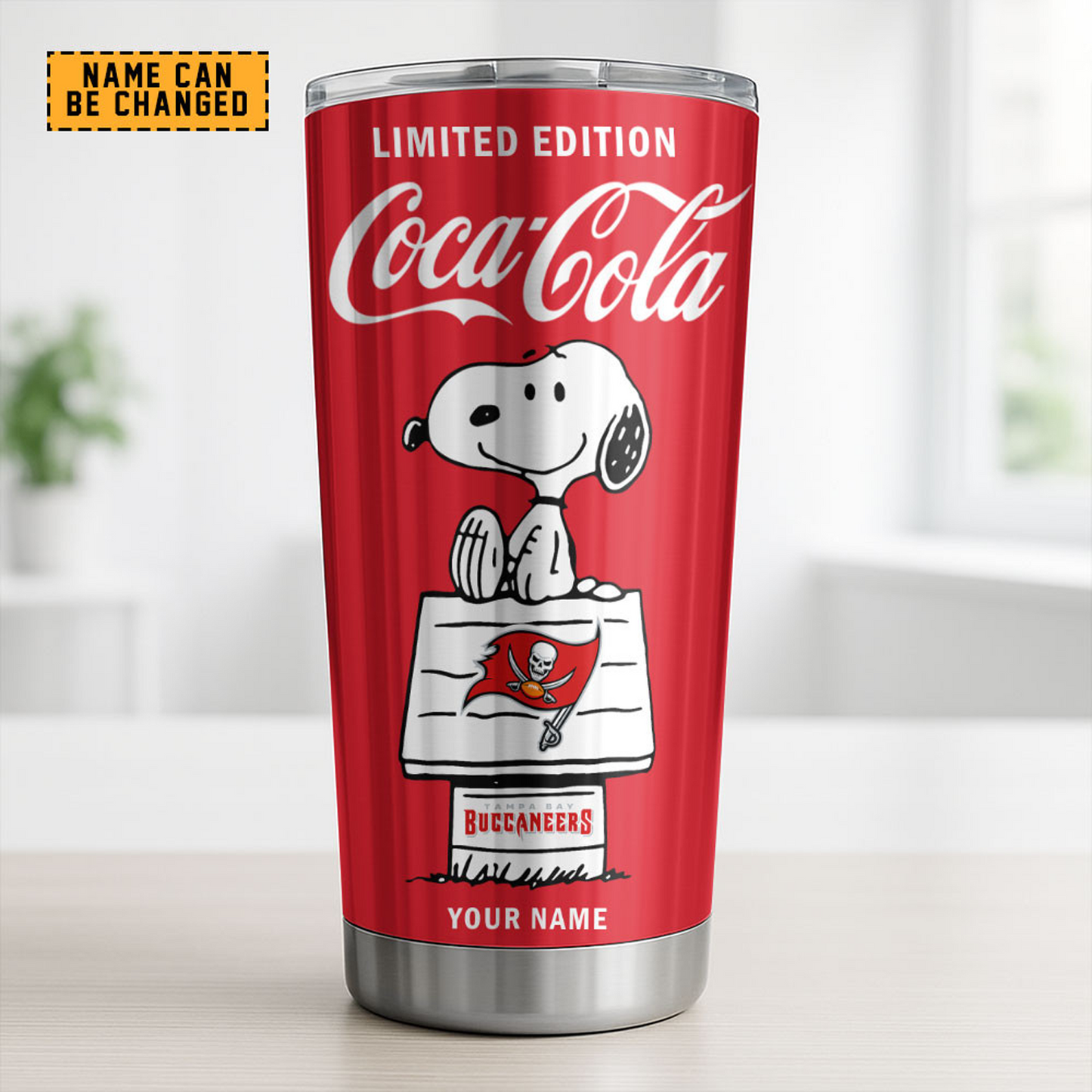 TB x NFL Mix Snoopy & Red Coca Tumbler DatND DVT