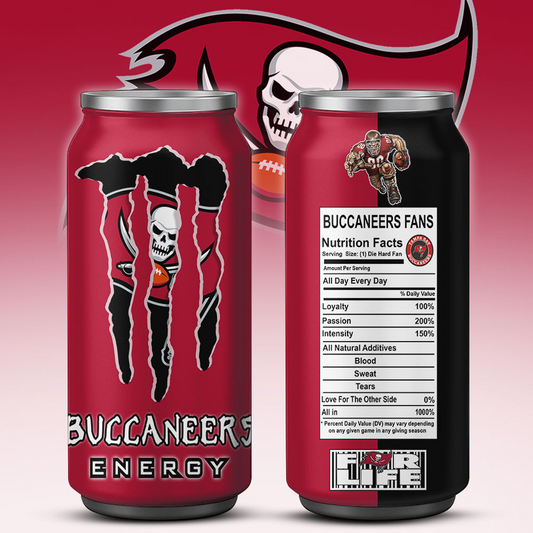 TB x NFL Monster Energy Tumbler Gift for Fans DATND TANTD