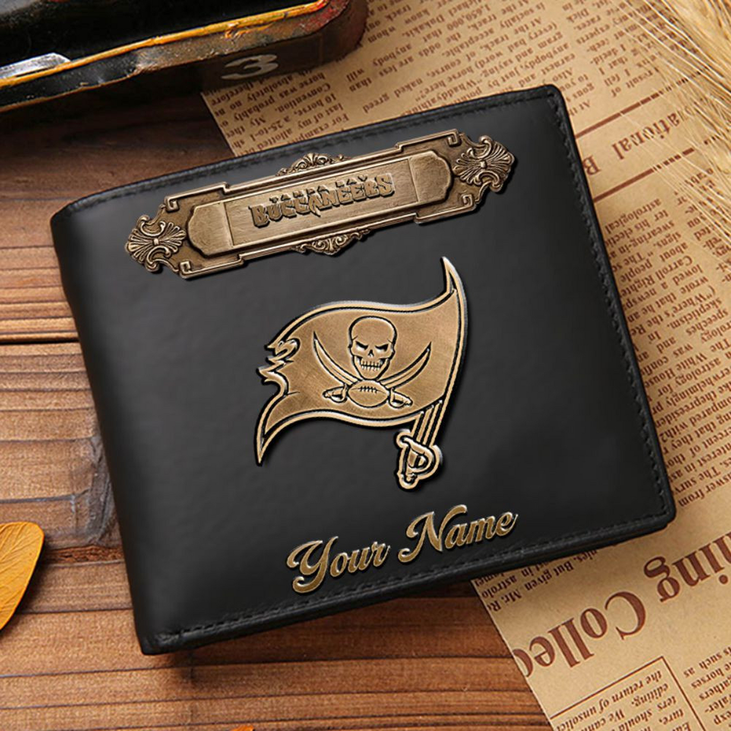 TB x NFL Premium Leather Wallet DatND DVT