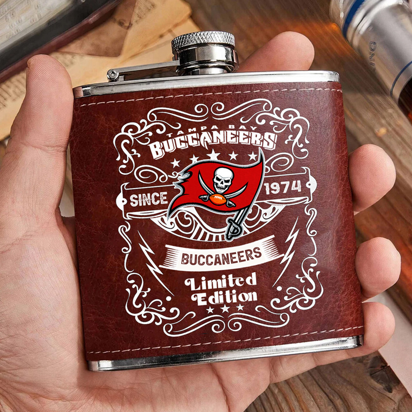 TB x NFL Stainless Steel Flask DatND ThuongNH