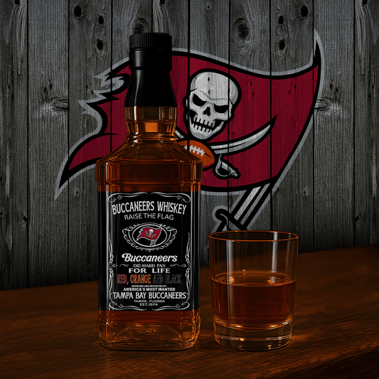 TB x NFL Whiskey For True Fans Only DATND TANTD