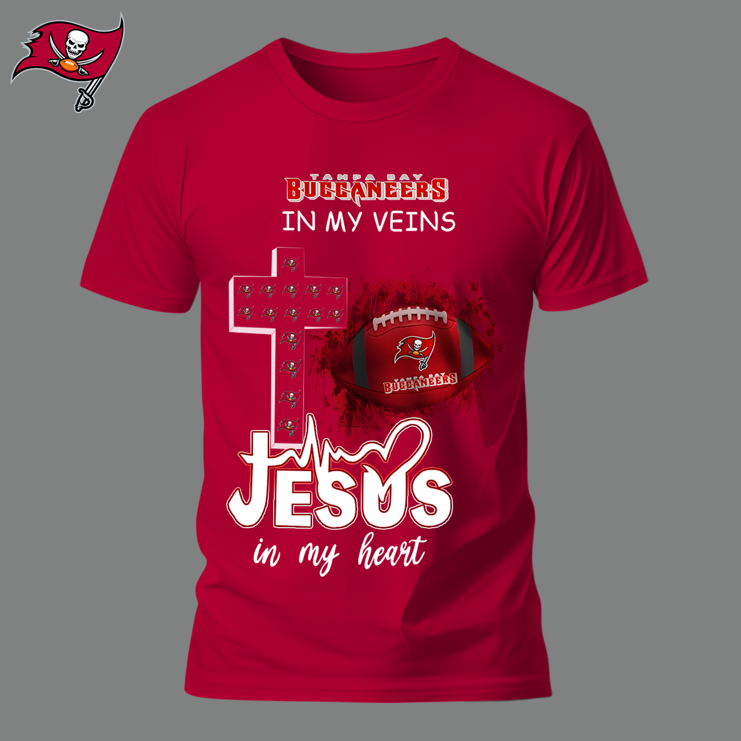 TBB - Jesus In My Heart Shirt DDT HLPHUONG