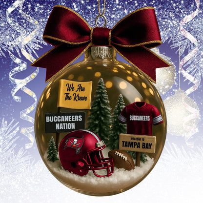 TBB  NFL Acrylic Ball Ornament - Best Gift For Fans DDT CTND
