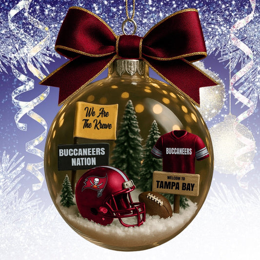 TBB  NFL Acrylic Ball Ornament - Best Gift For Fans DDT CTND