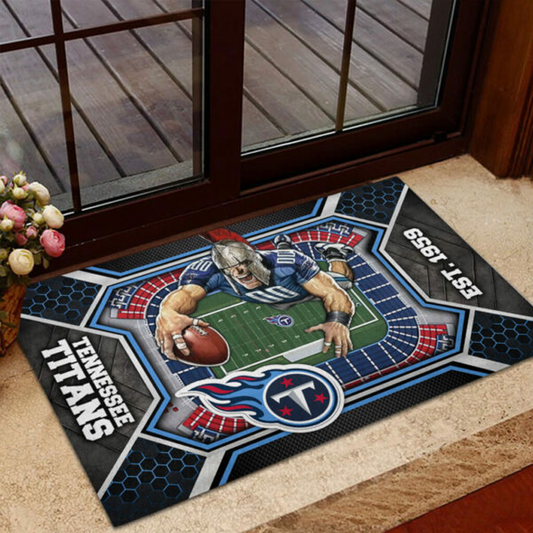 TEN x NFL Custom Doormat DATND TANTD