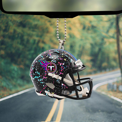 TEN x NFL Custom Shape 2-sided Car Ornament DATND TANTD