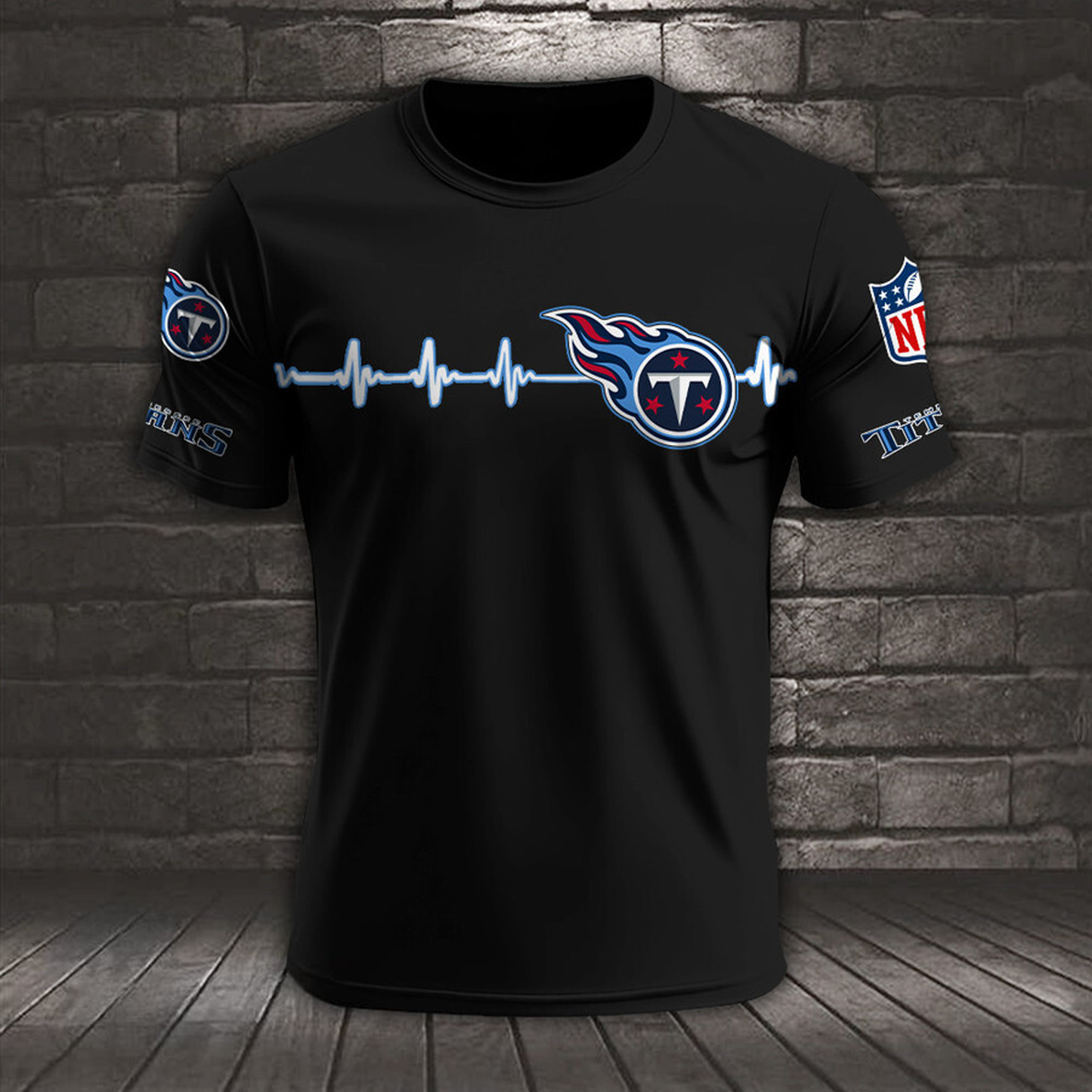 TEN x NFL Heart Rate Map Special 3D Shirt DatND ThuongNH