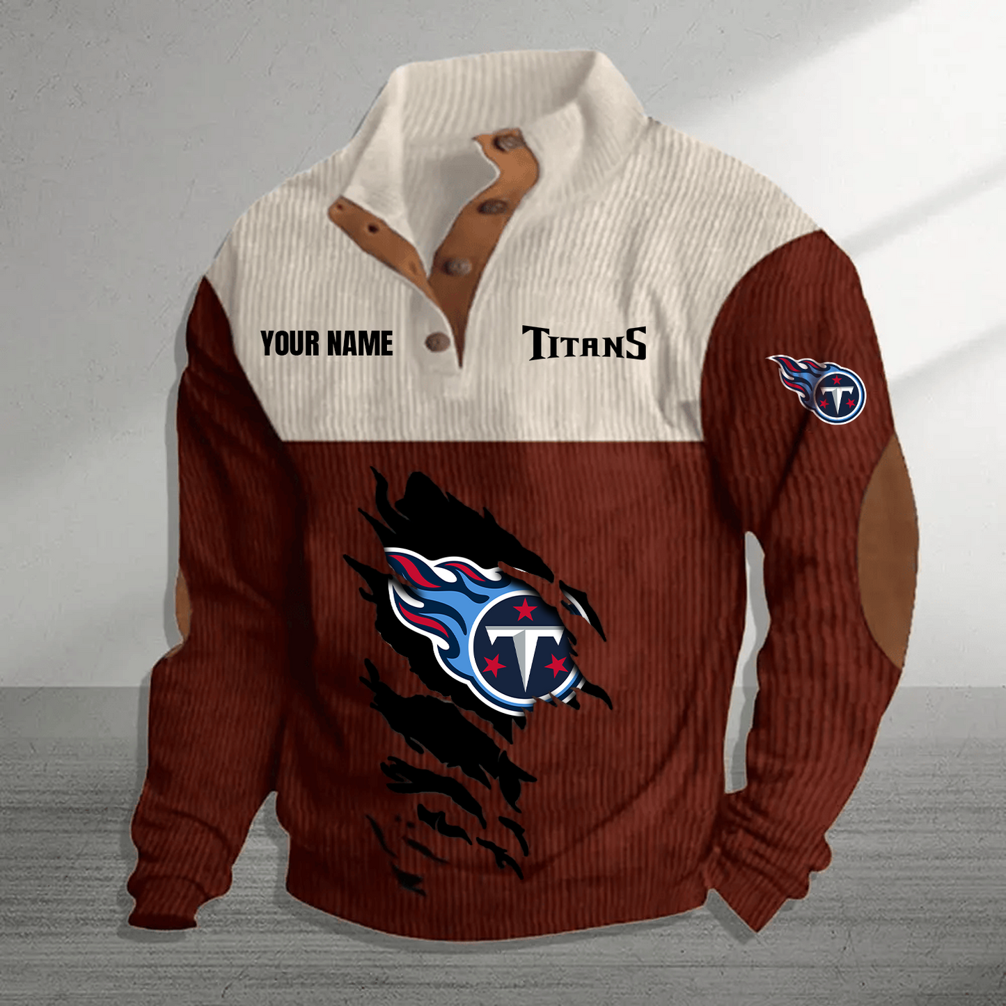 TEN x NFL Premium Personalized Game-Day Pullover DATND TANTD