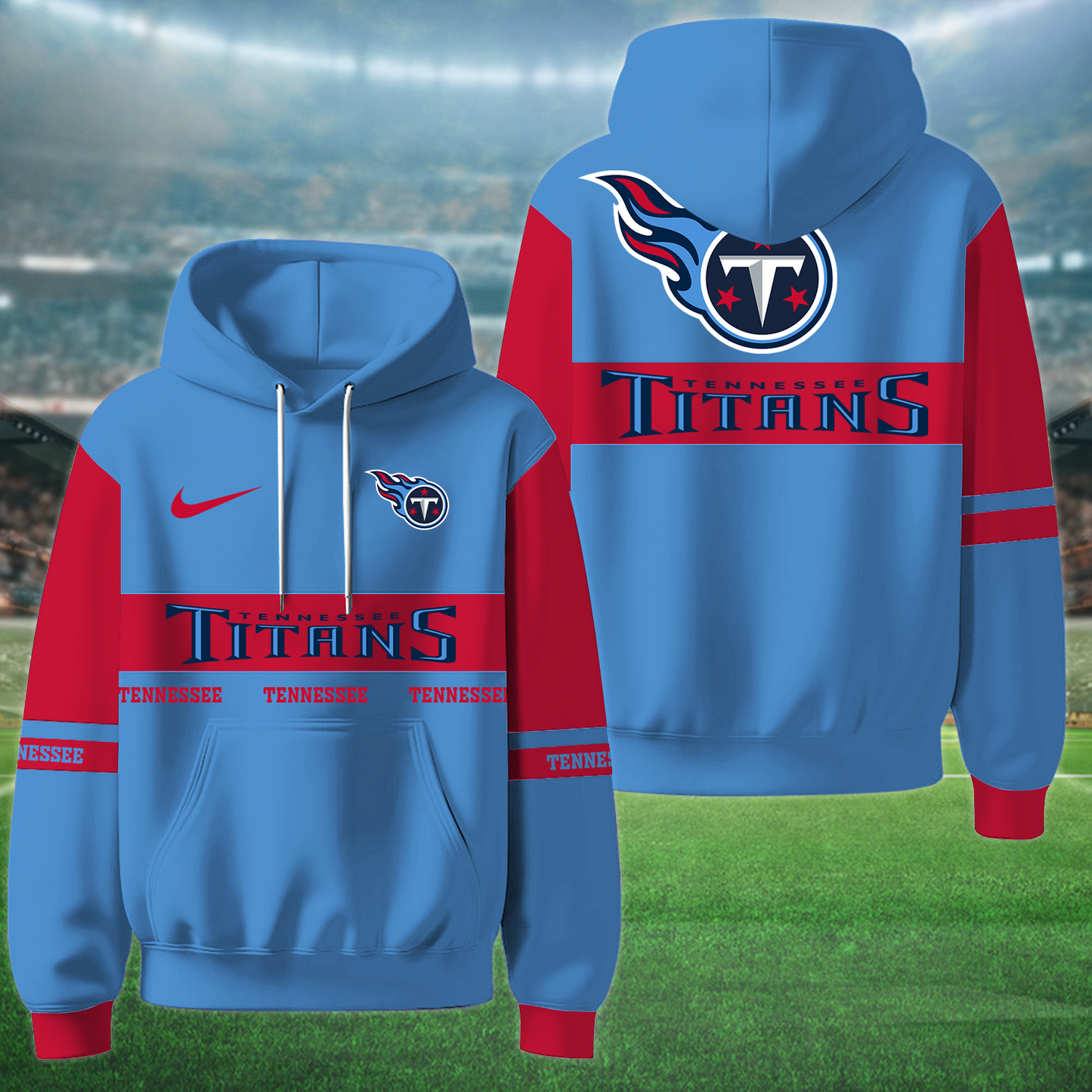 TEN x NFL Special Hoodie New Style Personalized Gifts For Fan DATND TANTD