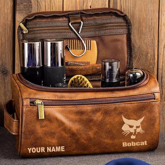 Tractor BC Personalized Leather Toiletry Bag HLP HLPHUONG