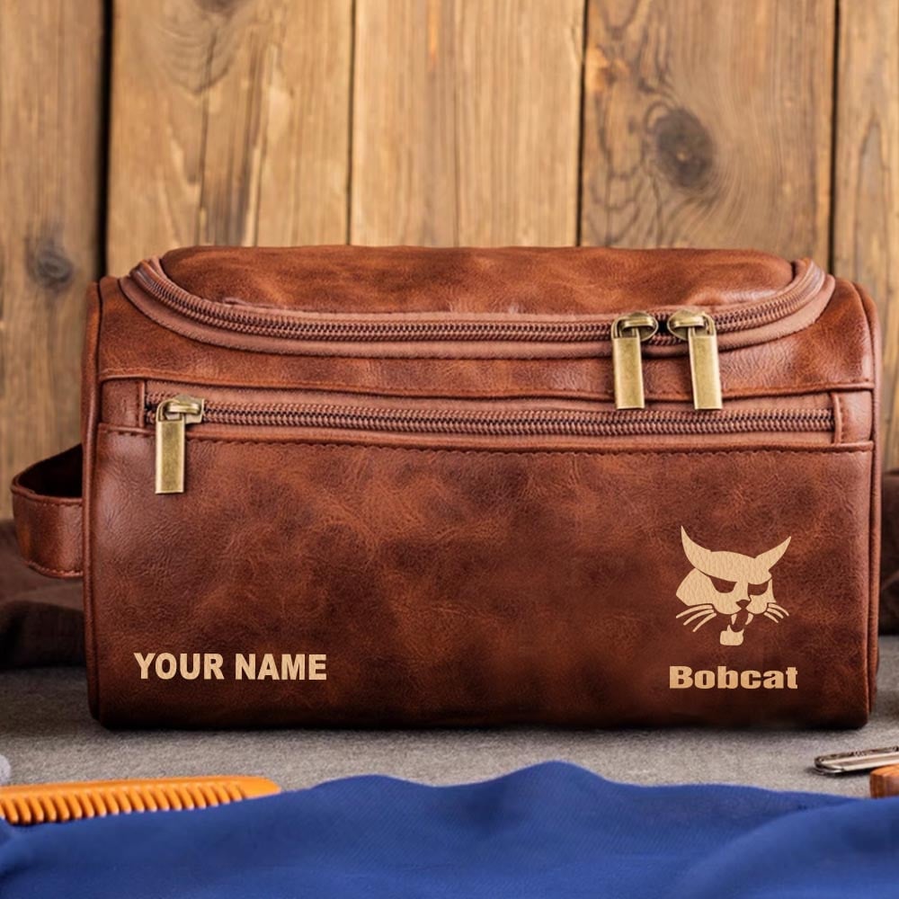 Tractor BC Personalized Leather Toiletry Bag HLP HLPHUONG