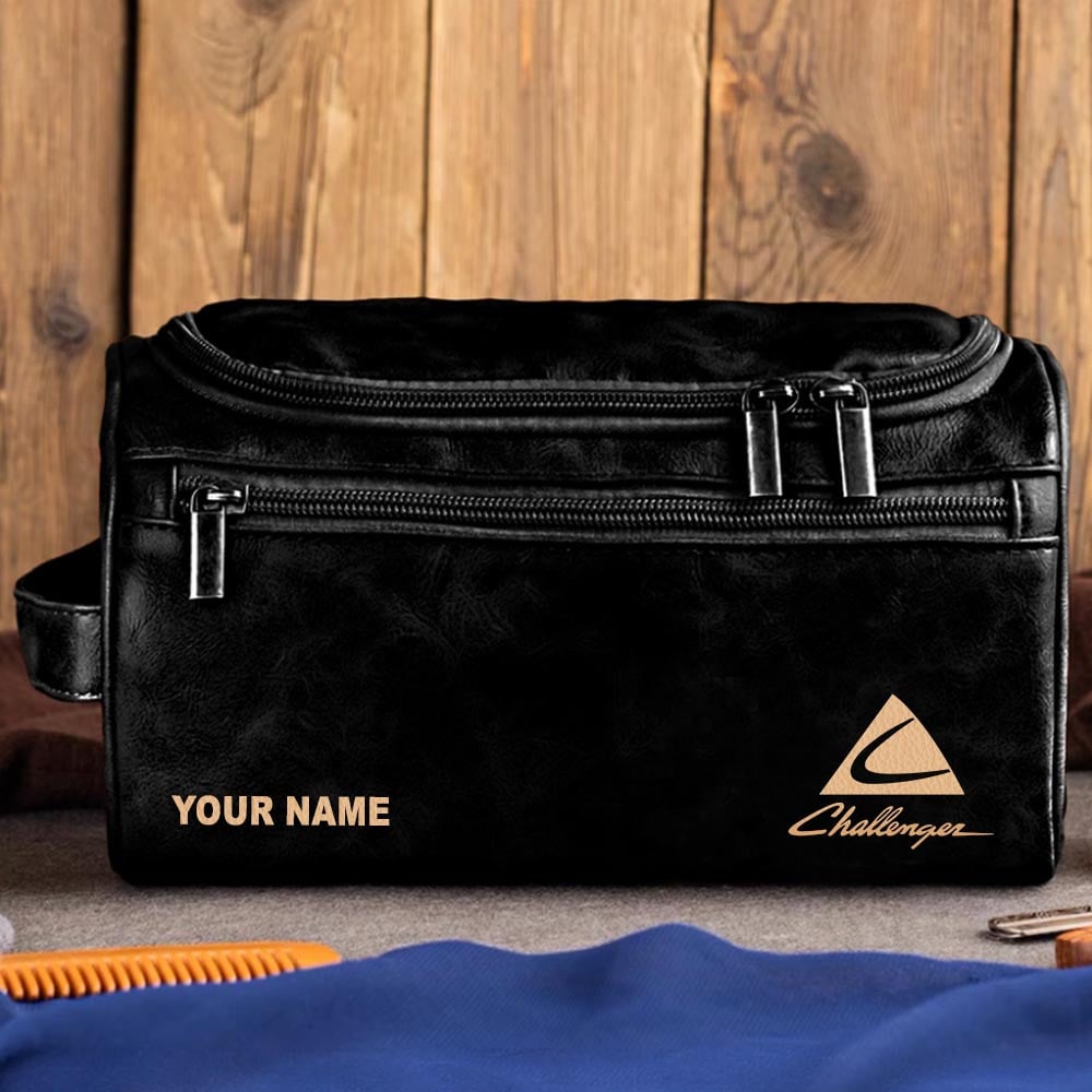 Tractor CHAL Personalized Leather Toiletry Bag HLP HLPHUONG