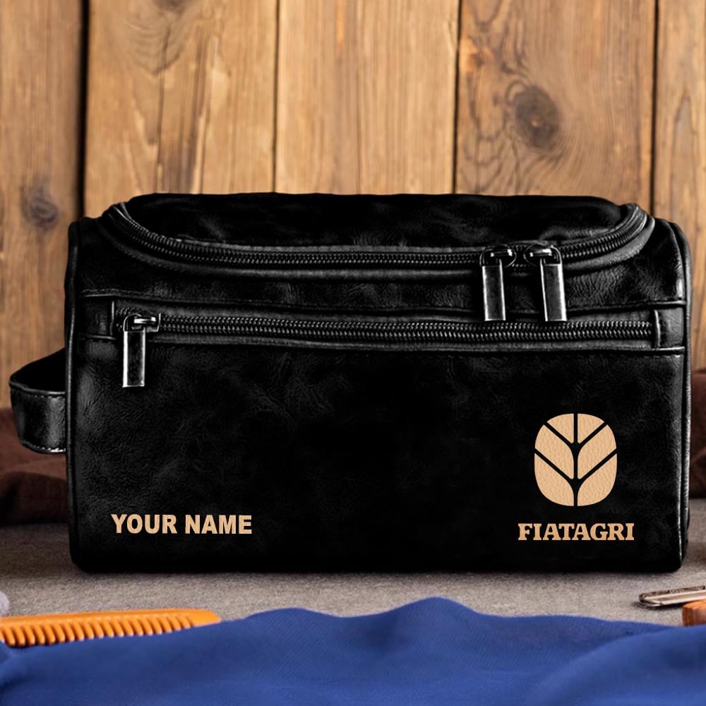 Tractor FIA Personalized Leather Toiletry Bag HLP HLPHUONG