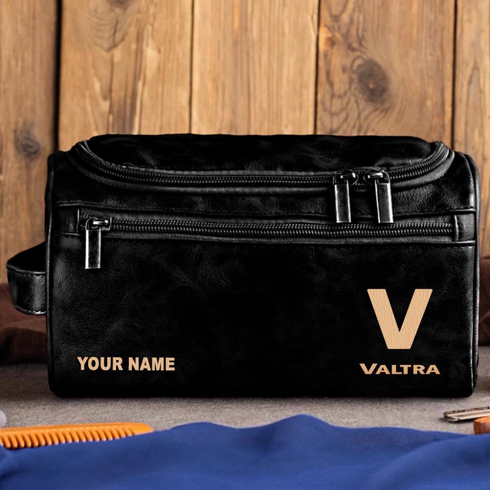 Tractor VAL Personalized Leather Toiletry Bag HLP HLPHUONG