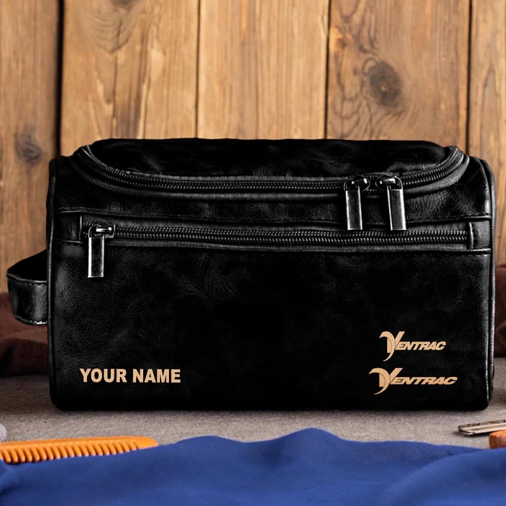 Tractor VEN Personalized Leather Toiletry Bag HLP HLPHUONG