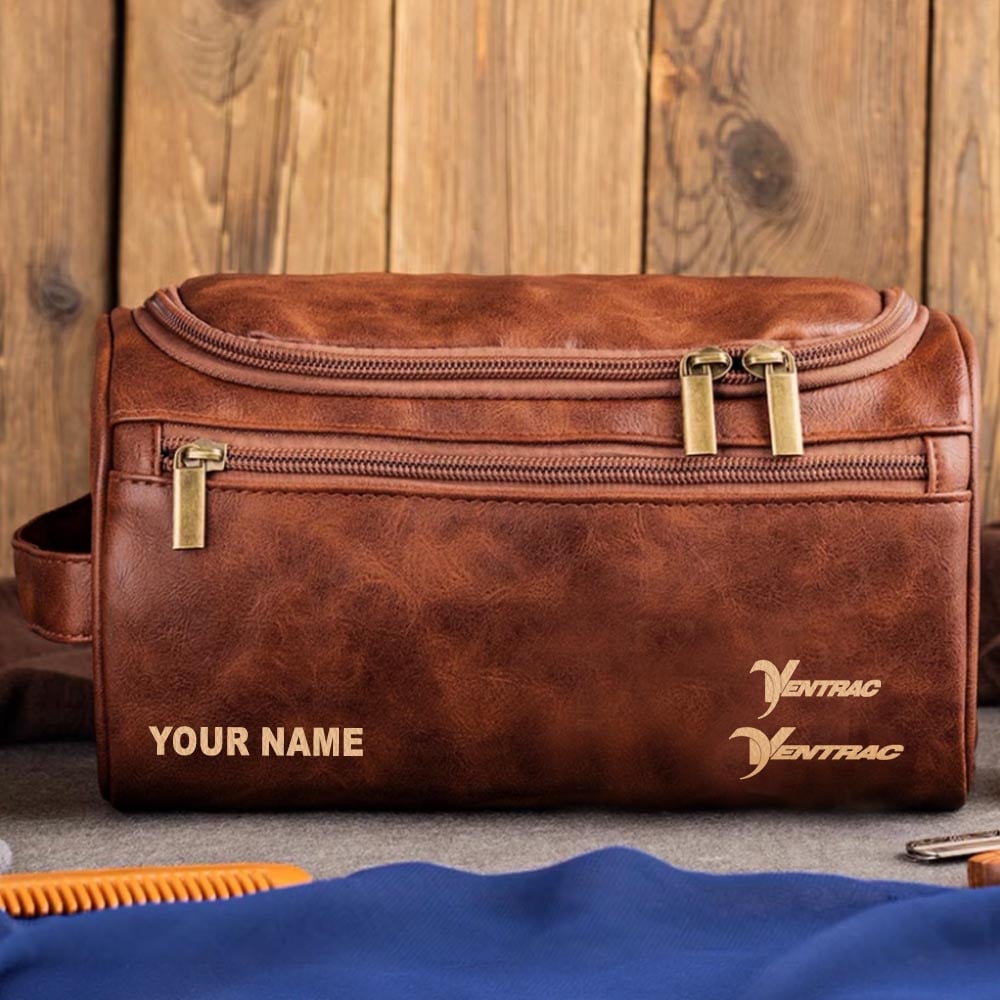 Tractor VEN Personalized Leather Toiletry Bag HLP HLPHUONG