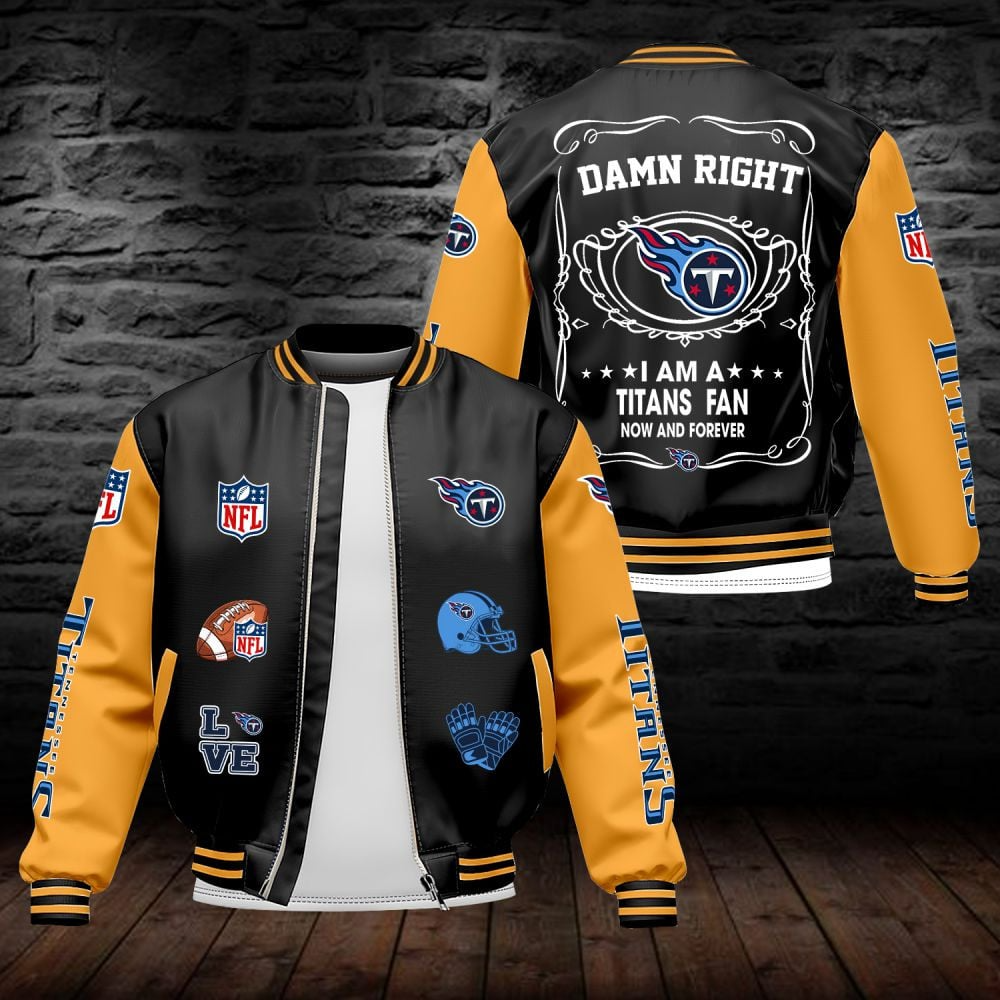 TT NFL Premium Leather Bomber Jacket DDT HLPHUONG