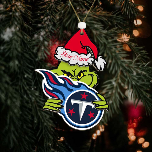 TT NFL x Grin Christmas Ornament DDT HLP