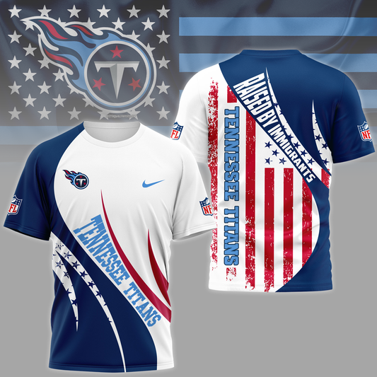 TT Premium NFL Raised By Immigrants 3D Shirt DDT NTL