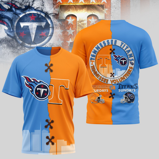 TT Premium NFL x NCAA 3D T-shirt DDT NTL