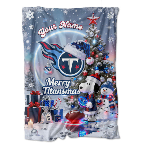 TT x SNP Premium Christmas Fleece Blanket & Throw Pillow V1 NAK NHT