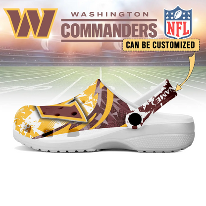 WAS  x NFL Crocs Crocband Clogs Shoes DatND DVT