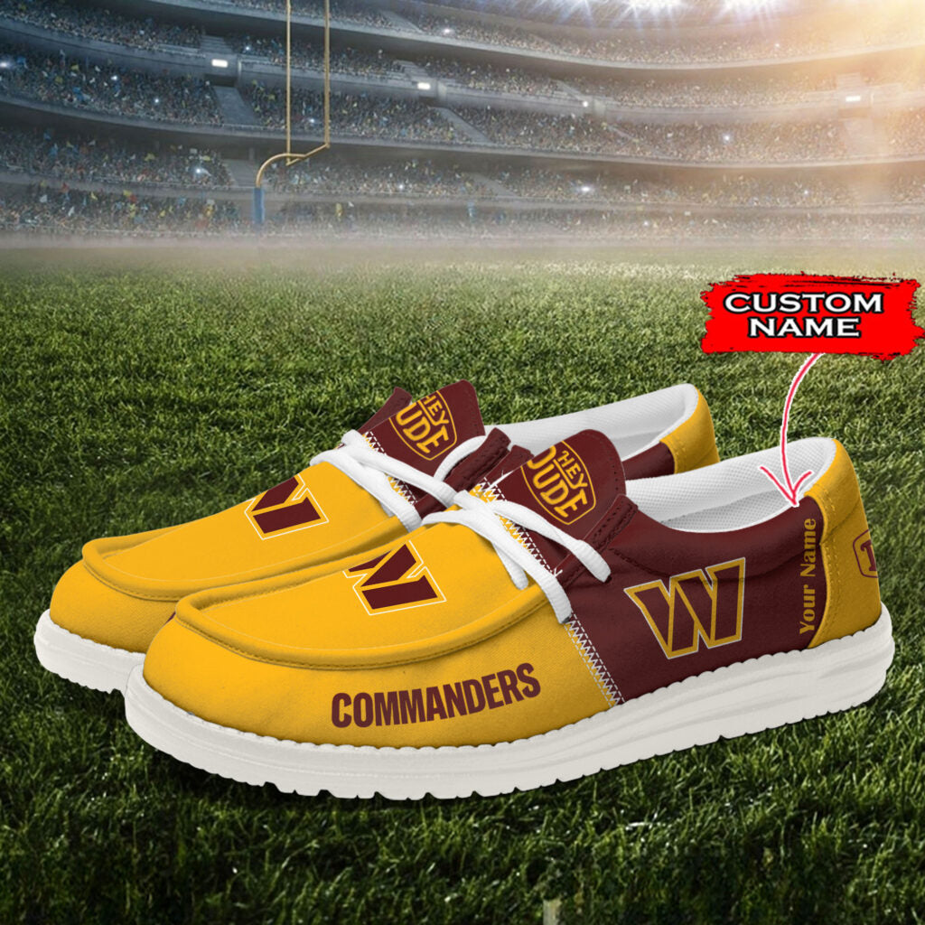 WAS Personalized NFL Hey Dude Shoes DatND ThuongNH