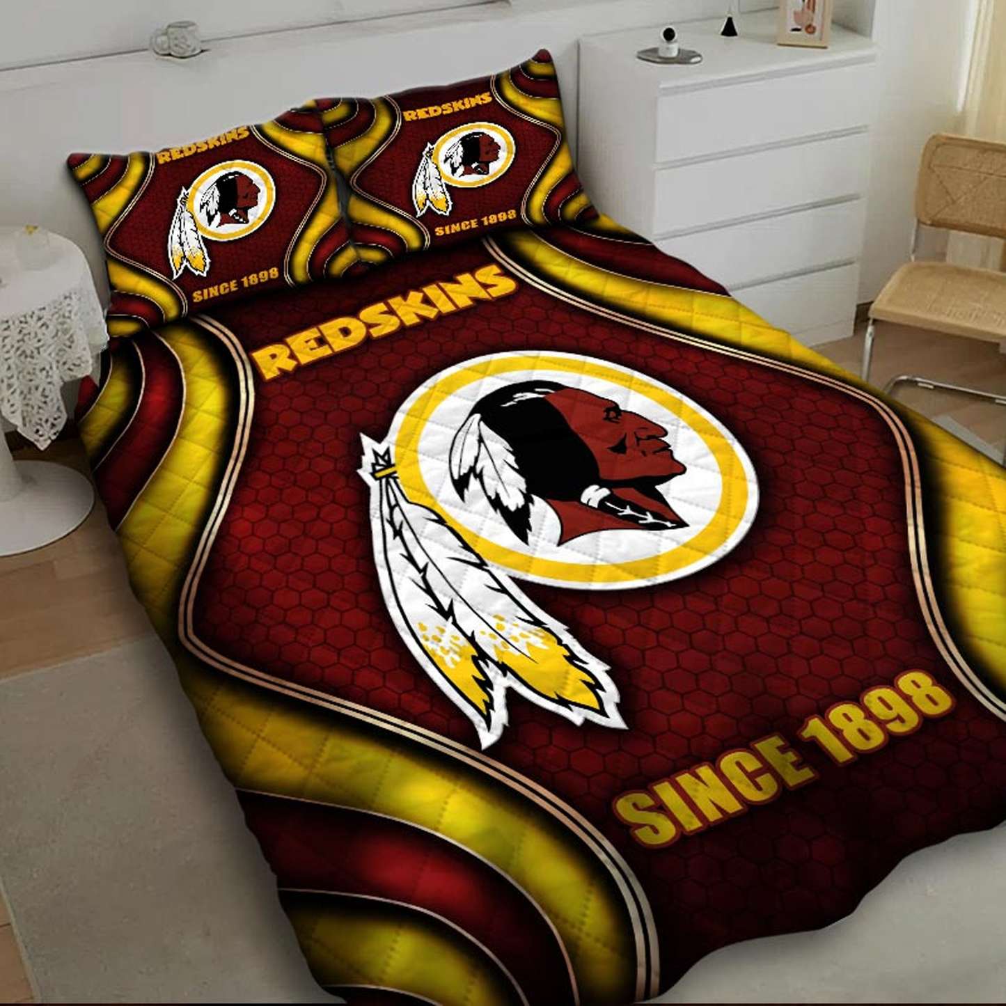 WAS x NFL Bedding Set Multicolor V1 DATND TANTD