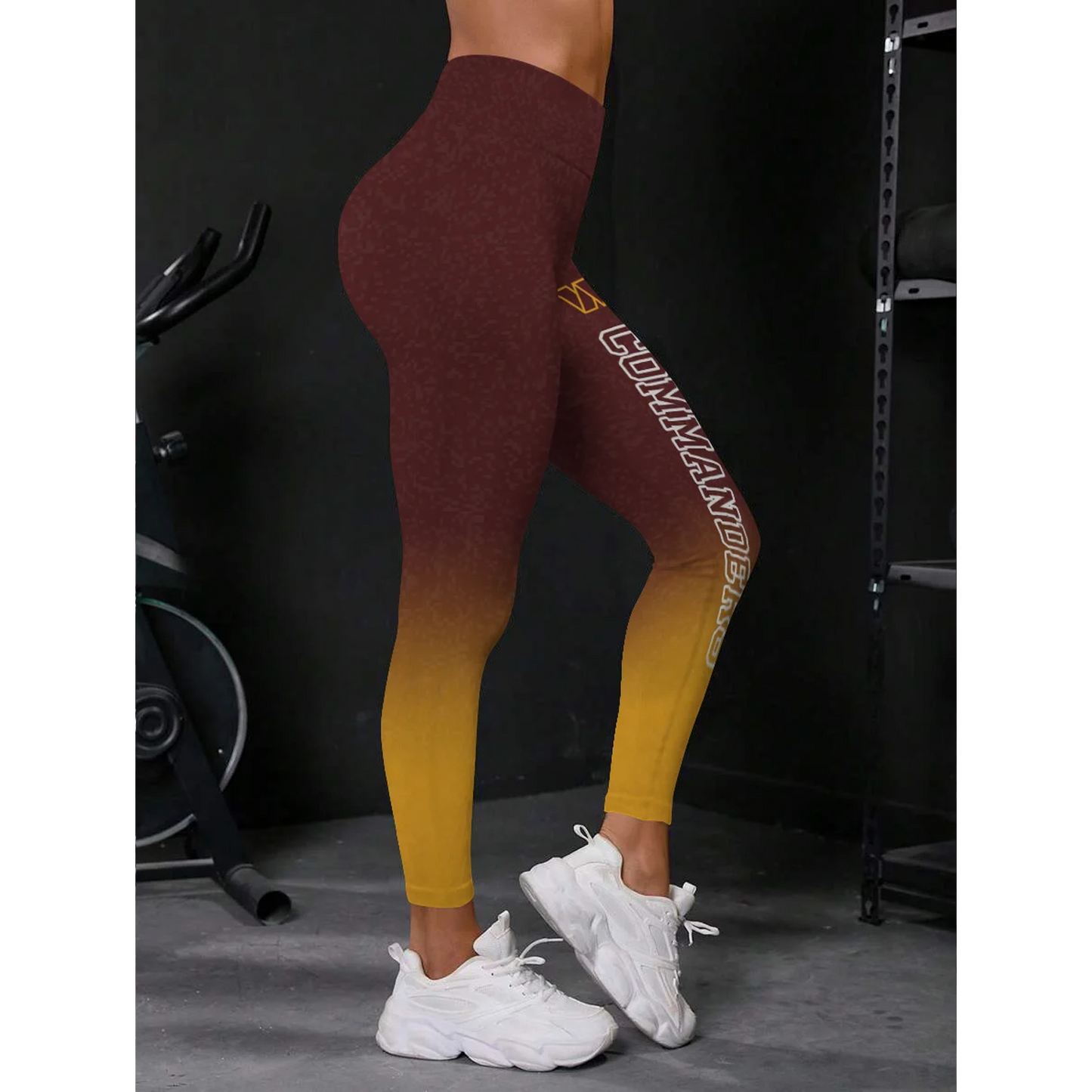 WAS x NFL High Waist Push Up Printed Leggings DATND TANTD