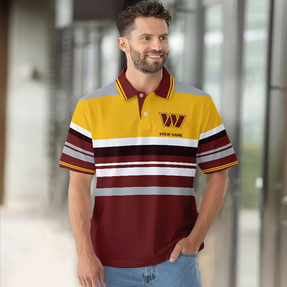 WAS x NFL New Style Men Short Sleeves Polo Shirt DatND DVT