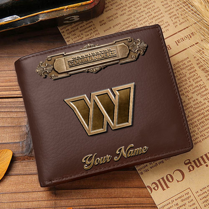 WAS x NFL Premium Leather Wallet DatND DVT