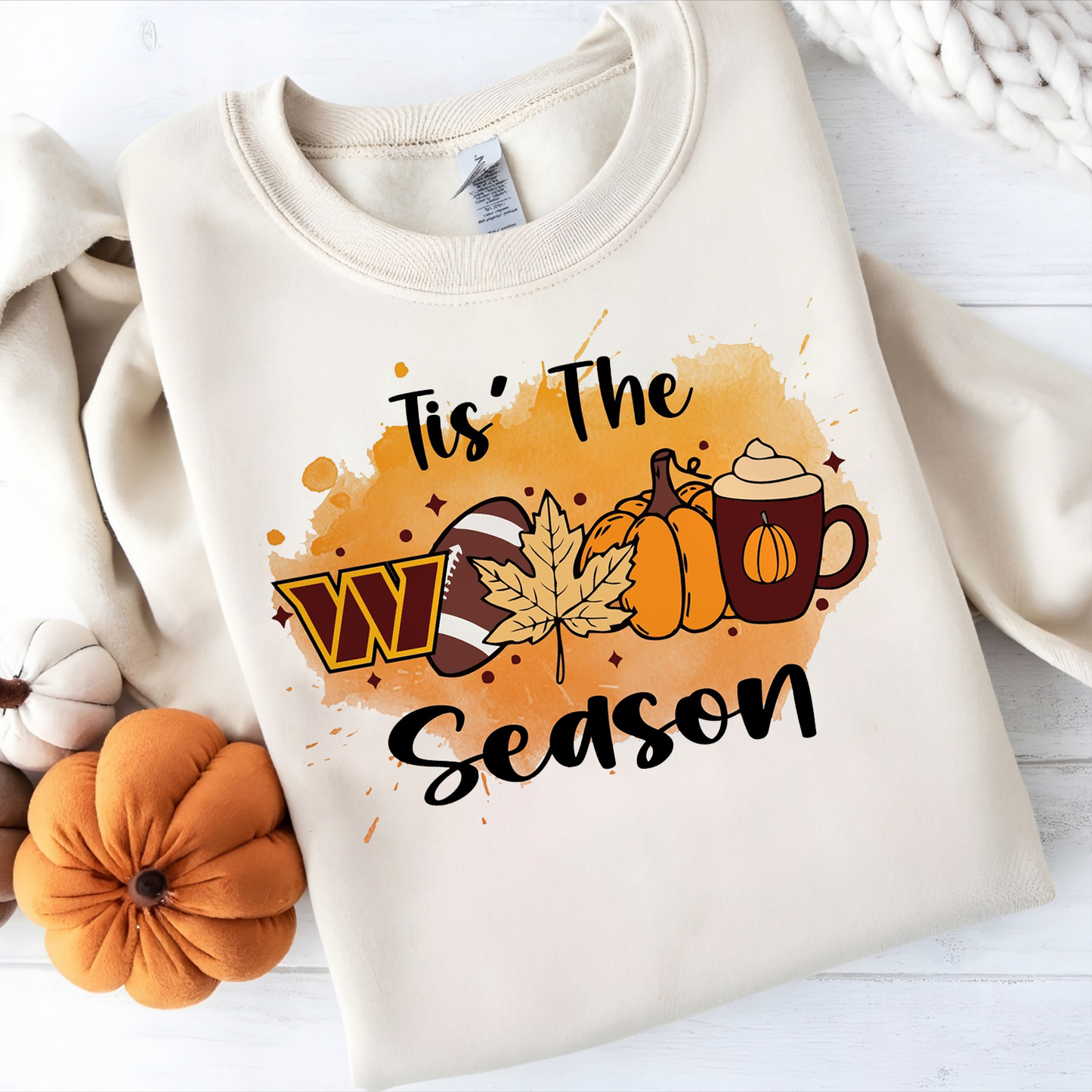 WAS x NFL Tis' The SeaSon Sweatshirt DatND DVT