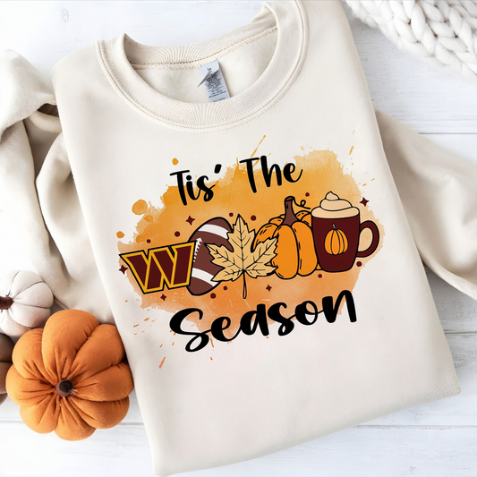 WAS x NFL Tis' The SeaSon Sweatshirt DatND DVT
