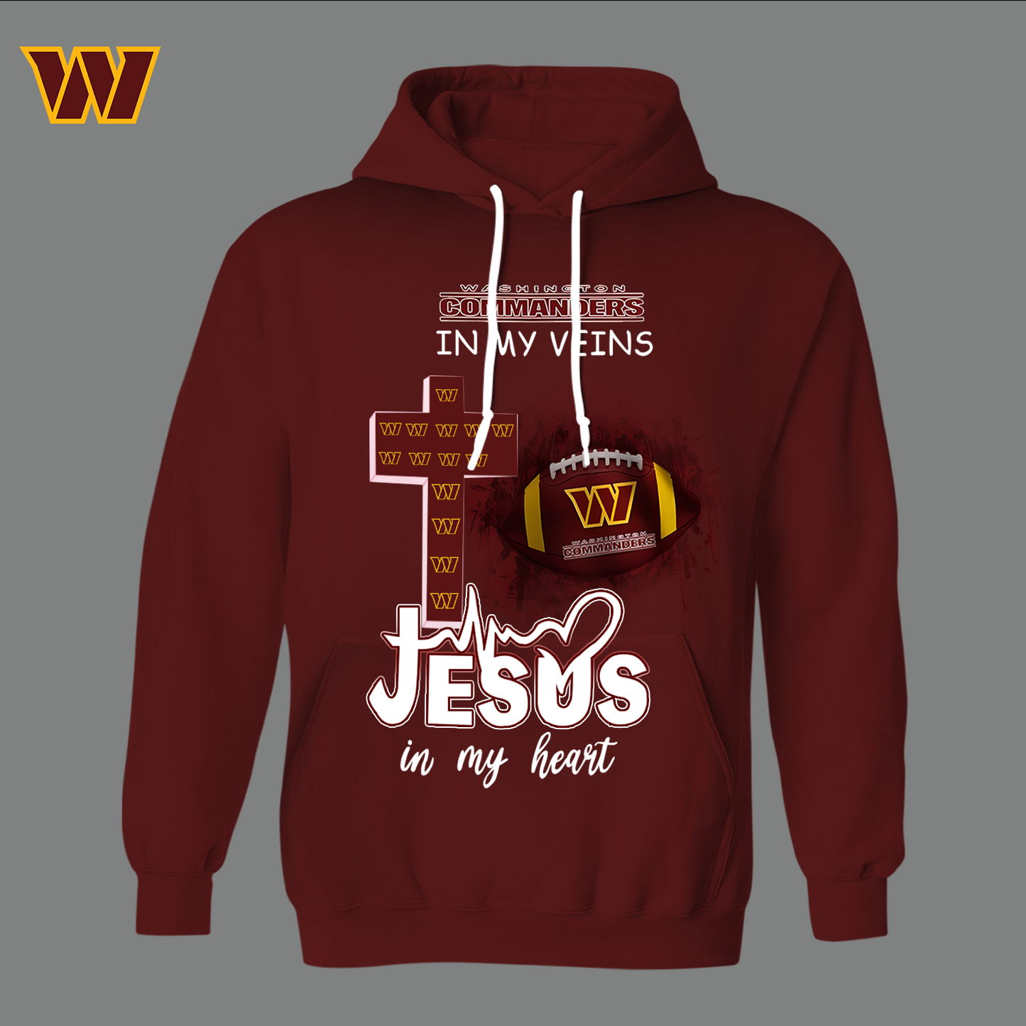 WC - Jesus In My Heart Shirt DDT HLPHUONG