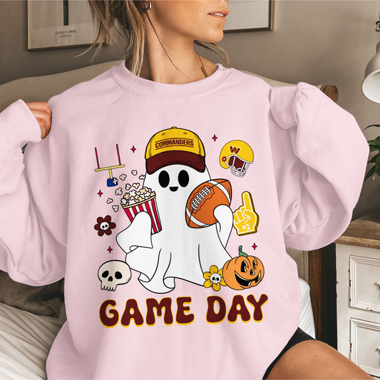 WC Game Day Football Ghost Sweatshirt DDT NTL