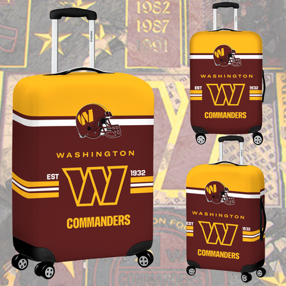 WC NFL Luggage Cover Suitcase Protector DDT NTL
