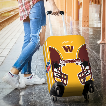 WC NFL V2 Luggage Cover Suitcase Protector DDT NTL
