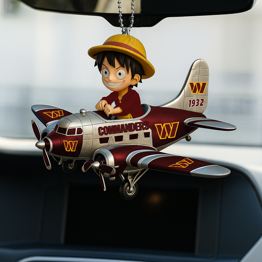 WC NFL x Luffy Premium Car Hanging Ornament DDT CTND