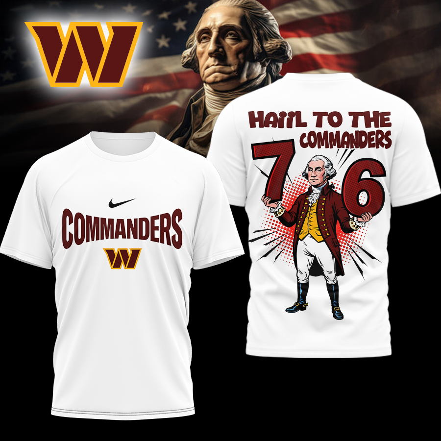 WC Premium NFL 6-7 7-6 George Washington 3D Shirt DDT 071025 HLPHUONG