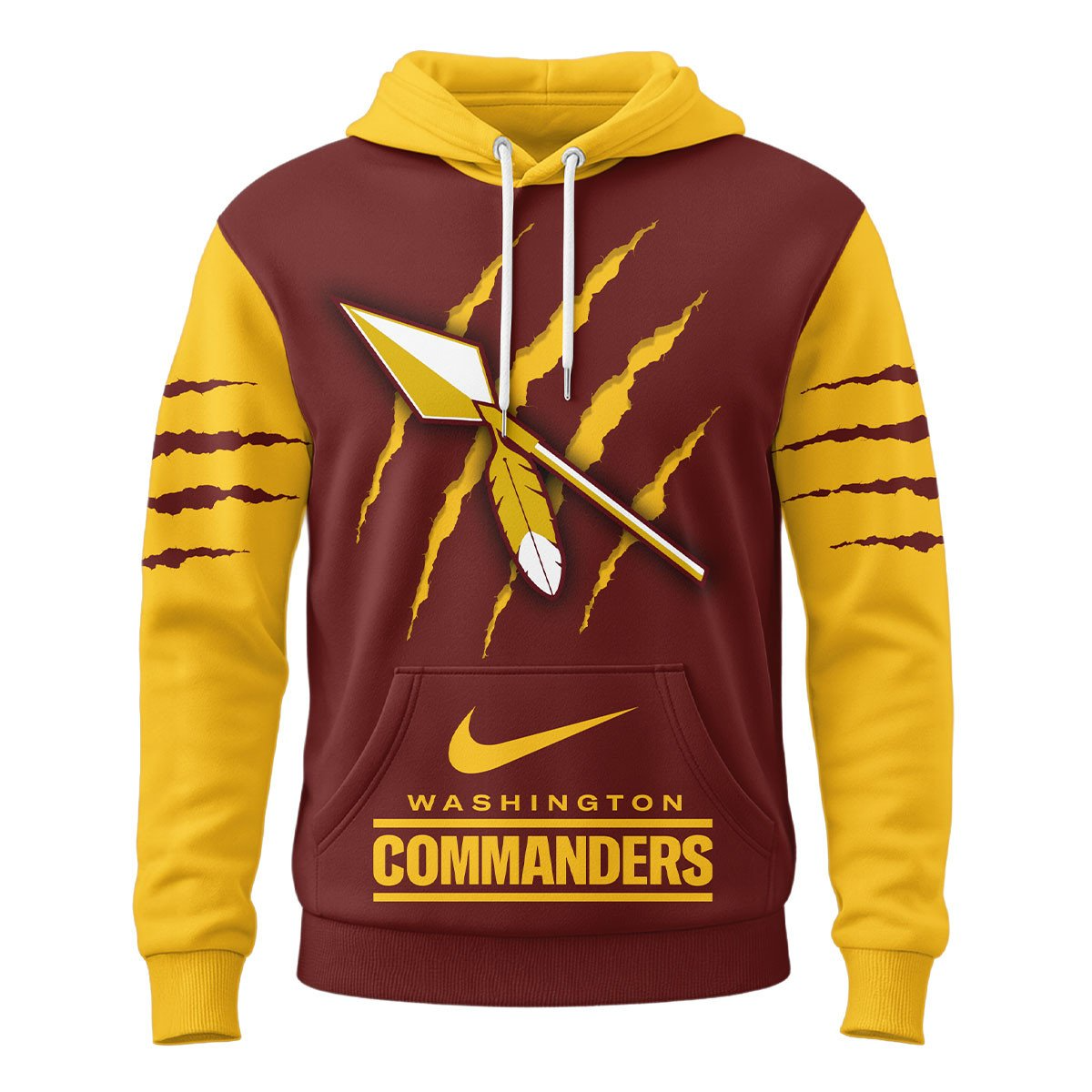 WC Premium NFL Fan Pride Claw Hoodie DDT CTND