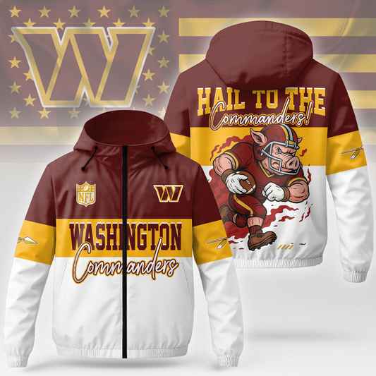 WC Premium NFL Fan Pride Windbreaker Jacket DDT NTL