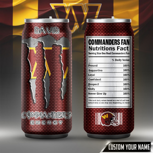 WC Premium NFL Monster Can Tumbler DDT CTND