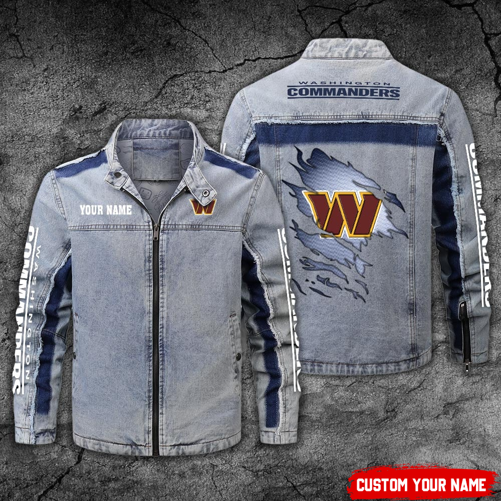 WC Premium Street Scar Denim Jacket DDT CTND