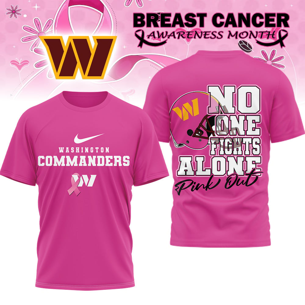 WC x NFL Premium Breast Cancer October Shirt DDT NTL