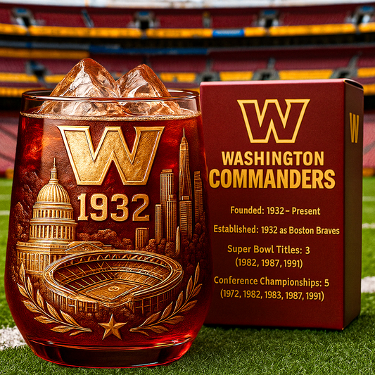 WCx  NFL PRENIUM WHISKEY GLASS TUANND NHM