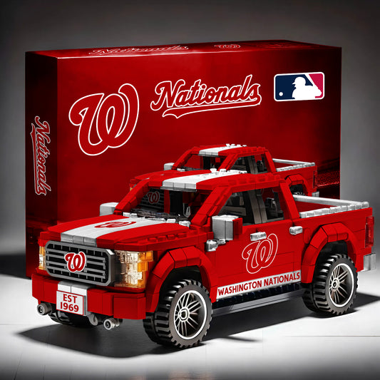 WN x MLB 3D Racing Truck Model Building Block Set V1 NAK NHM